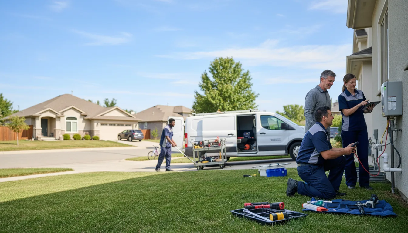 Tankless water heater service in Long Pine, NE